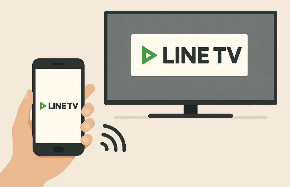LINE TV 怎么在电视上看？三种方法教程