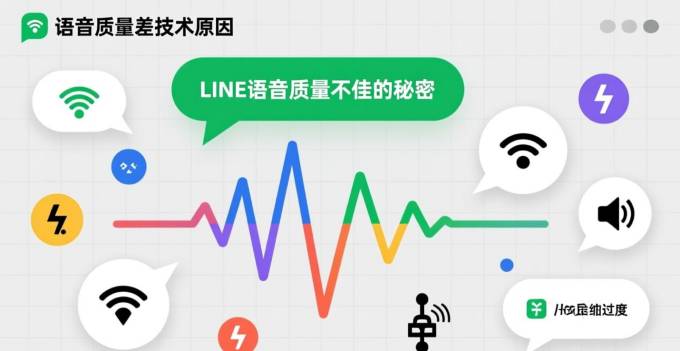 LINE 语音质量差是什么原因？