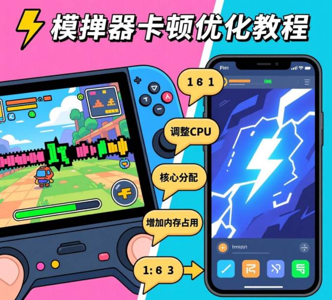 雷电模拟器如何设置才能不卡顿？