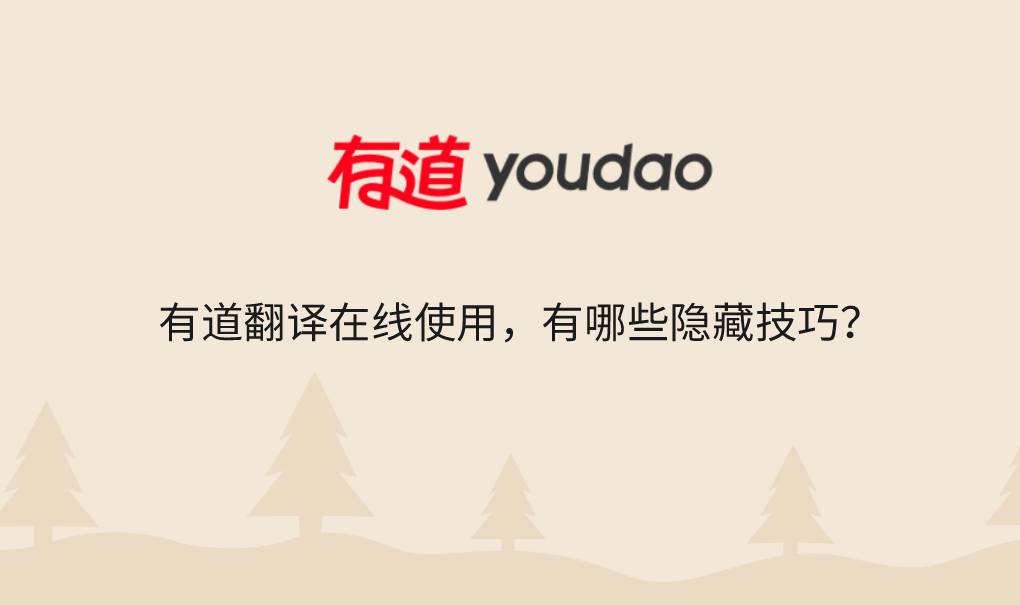 有道翻译在线使用,有哪些隐藏技巧?