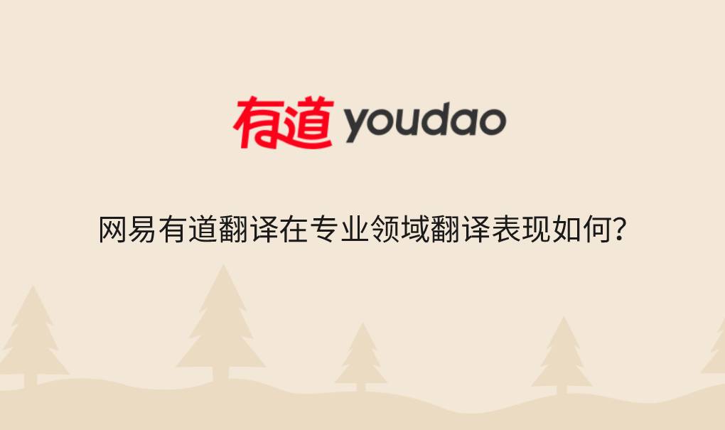网易有道翻译在专业领域翻译表现如何?