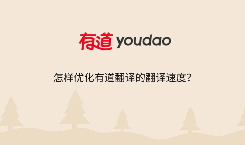 怎样优化有道翻译的翻译速度?