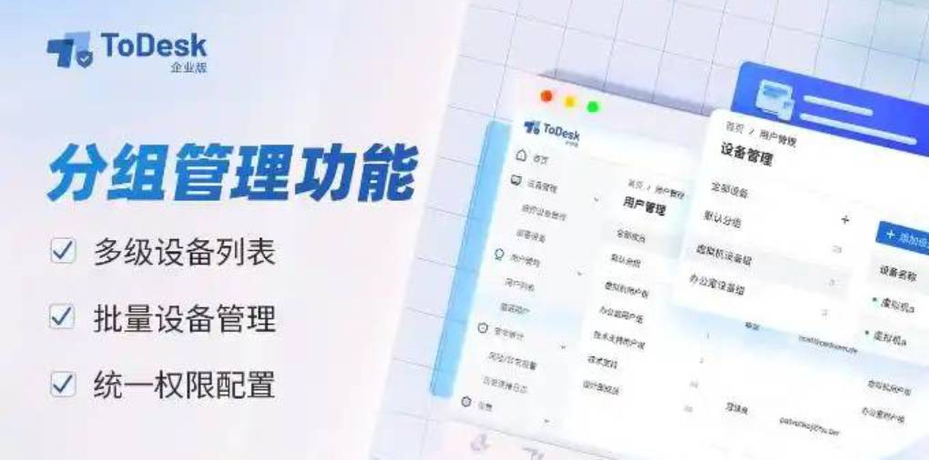 ToDesk 企业版有子账号管理功能吗?