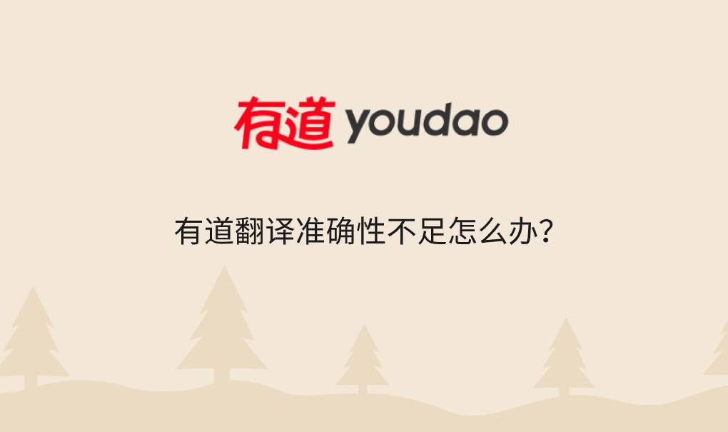 有道翻译准确性不足怎么办？