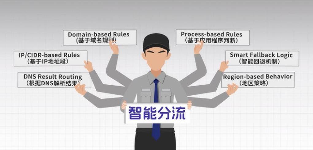 快连 VPN 的智能分流到底有多智能？