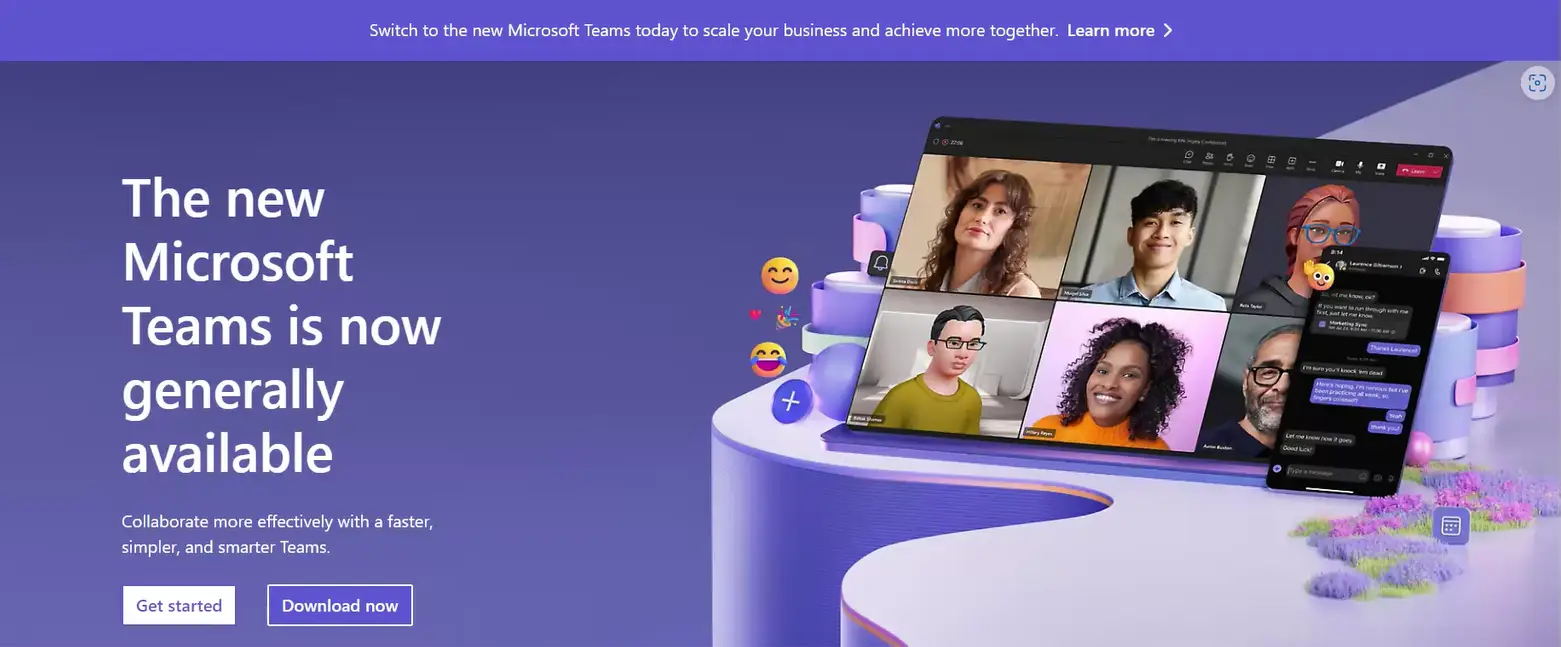 Teams 界面导航与介绍