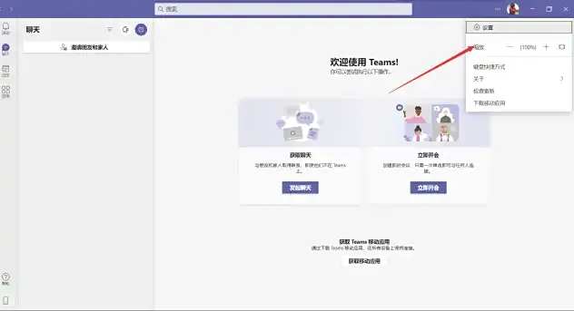 Teams 网页版可以调整字体大小吗？