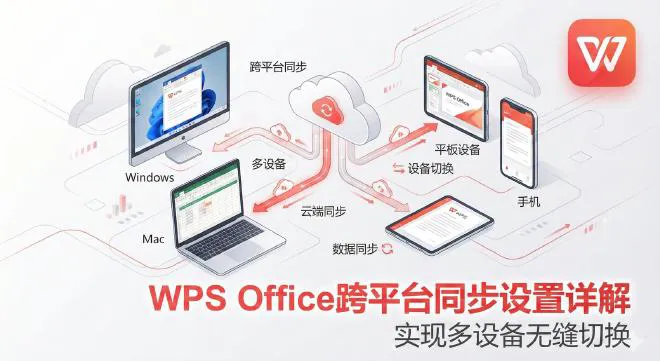 WPS Office 支持跨设备同步吗？全平台同步 + 无缝办公攻略