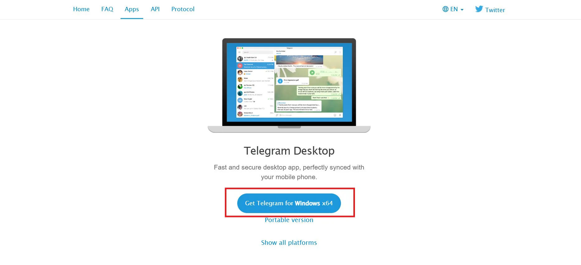 How to Switch Telegram Desktop to Chinese Mode from Official Download Website?
