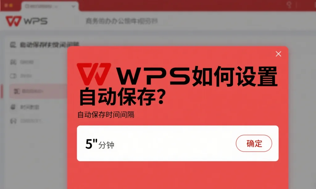 如何在 WPS Office 中设置文档自动保存?