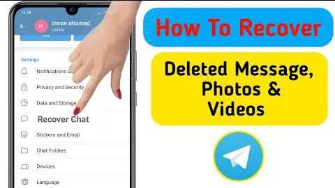 How to Recover Deleted Chat History on Telegram Desktop?