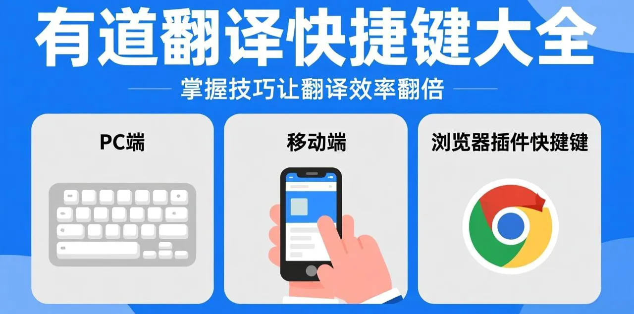 有道翻译官网的快捷键冲突如何解决？