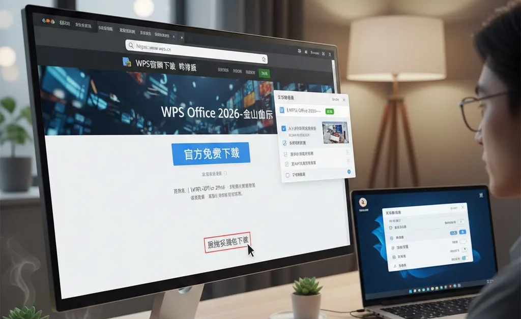 如何在WPS官网首页选择下载纯净版WPS?