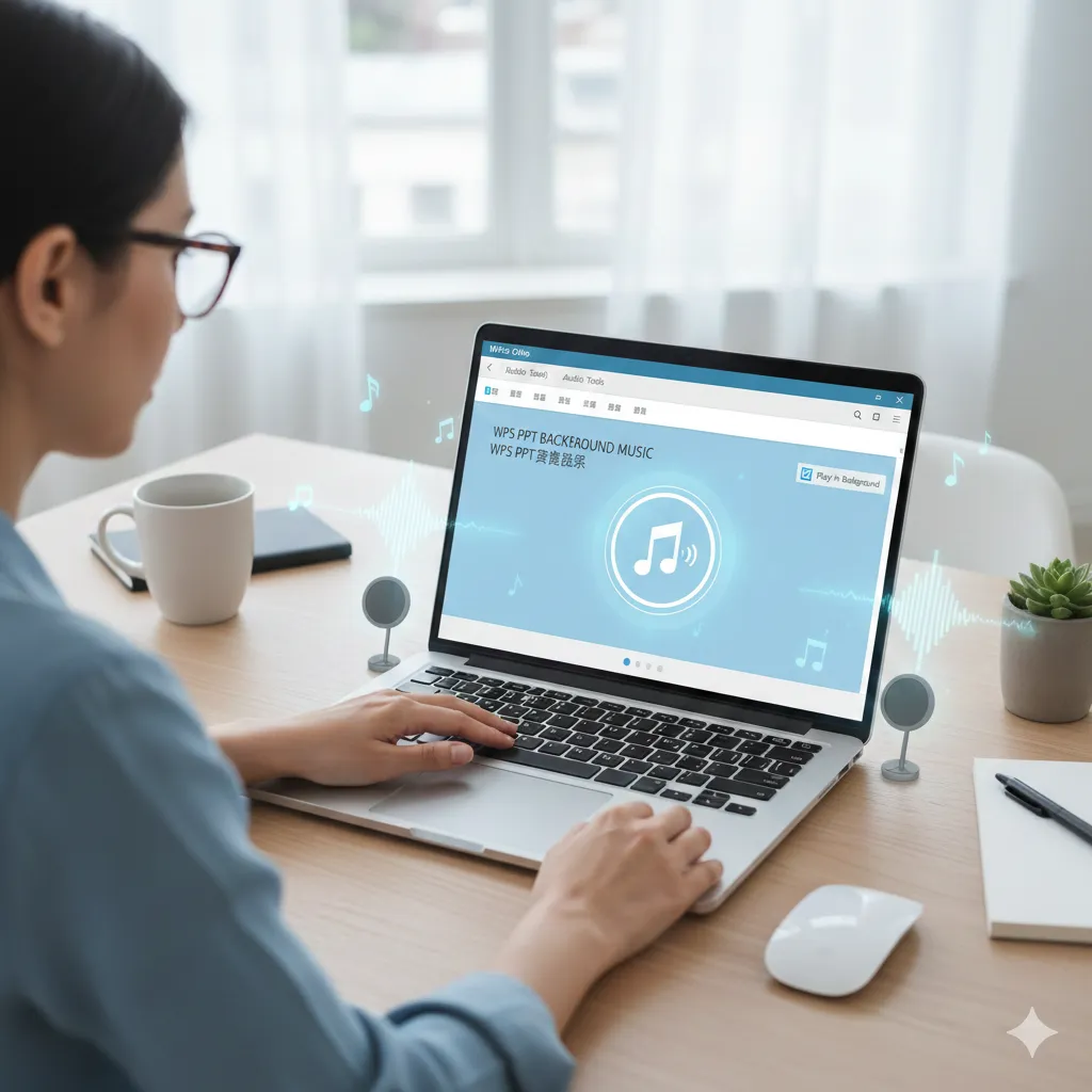 WPS PPT背景音乐怎么添加和删除？