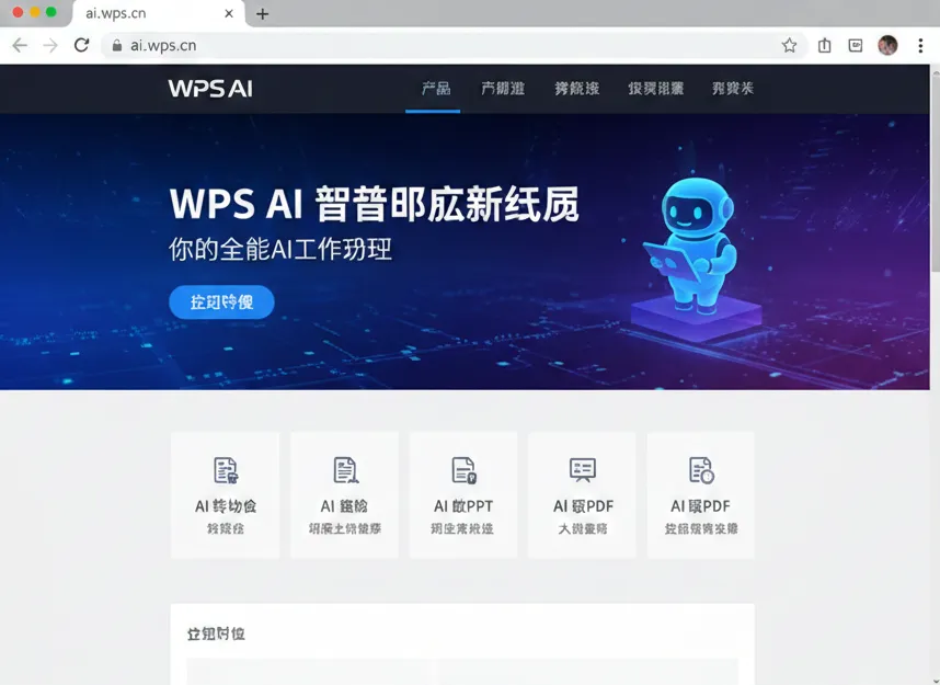 如何在WPS官网首页查看WPS AI的最新教程？