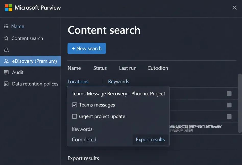如何找回在 Teams 中误删的聊天记录？