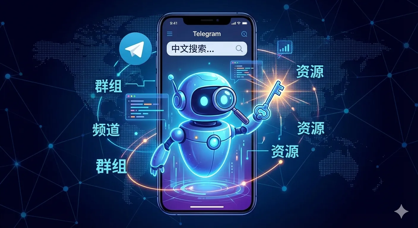 Telegram 中文搜索机器人真的是万能钥匙吗?