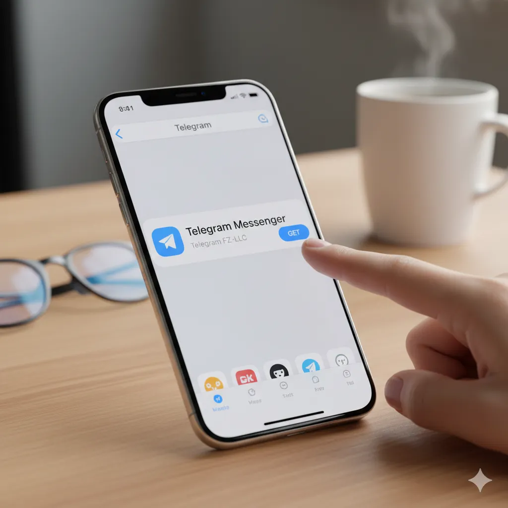 如何在iPhone上下载Telegram?