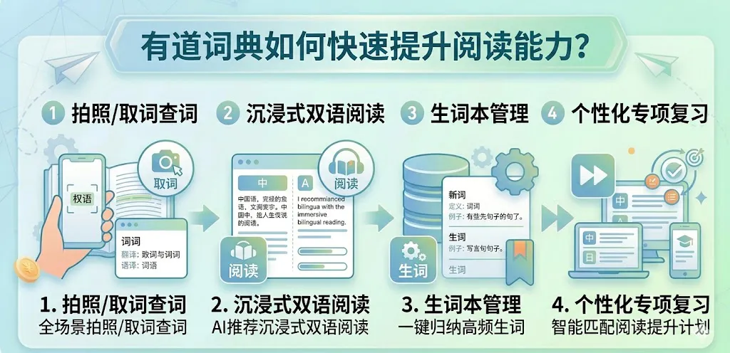 有道词典如何快速提升阅读能力？