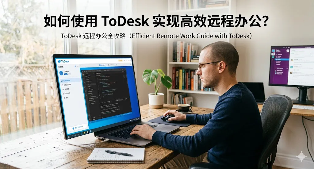如何使用 ToDesk 实现高效远程办公？