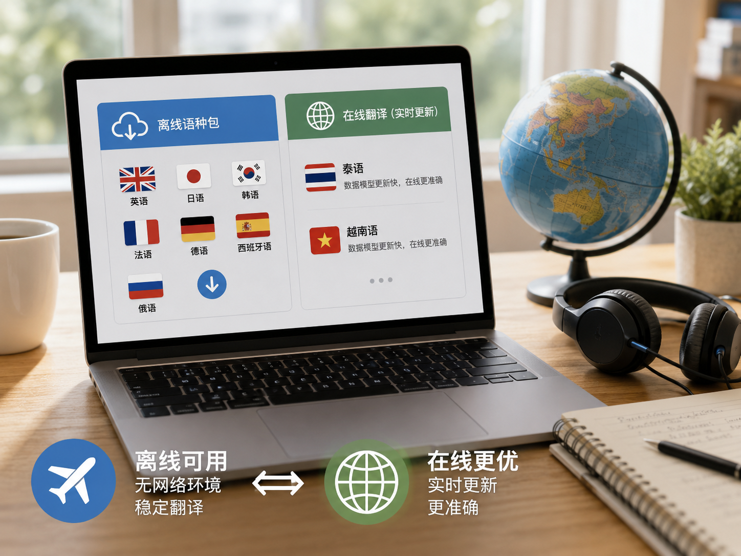 有道翻译电脑版多语种互译测评及离线语种包下载建议