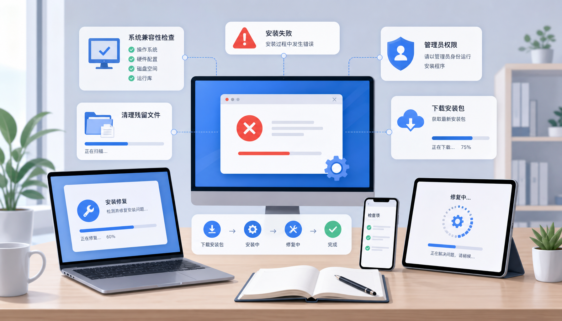 WPS安装失败的解决方法：针对常见错误代码与系统兼容性的排查指南