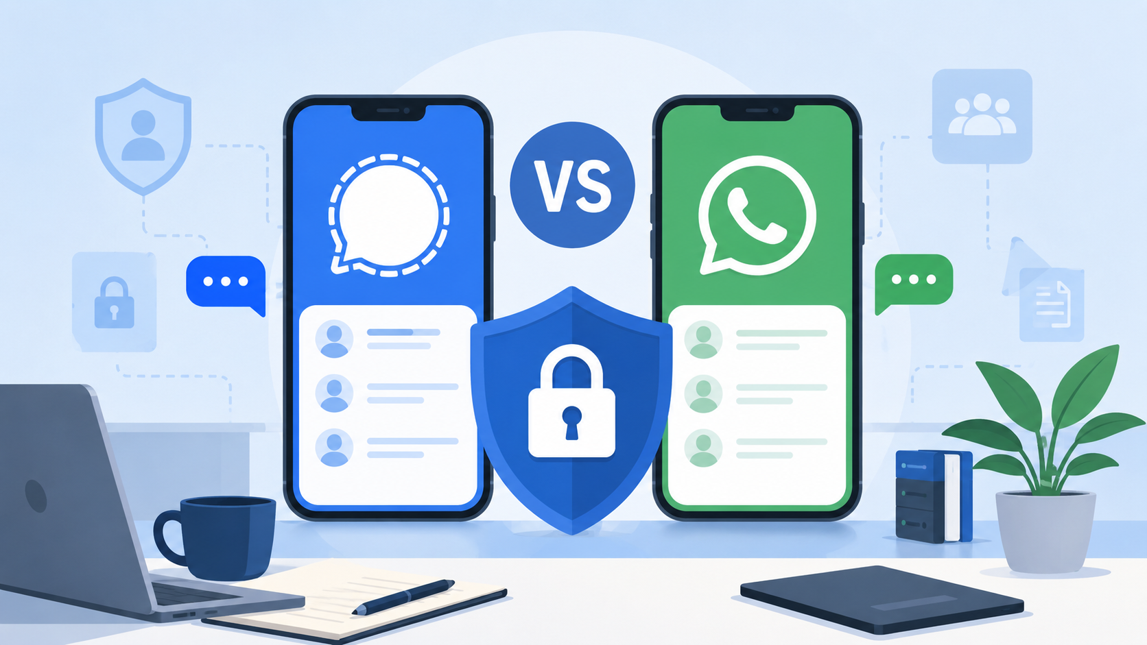 Signal 与 WhatsApp 哪个更安全？全面对比隐私、加密与使用体验