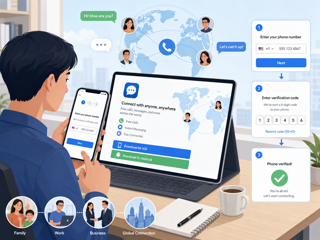 LINE手机版下载安装与新账号注册全流程指南