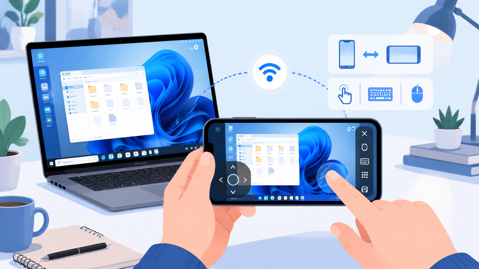 ToDesk手机远程电脑怎么操作？iOS和Android完整使用指南