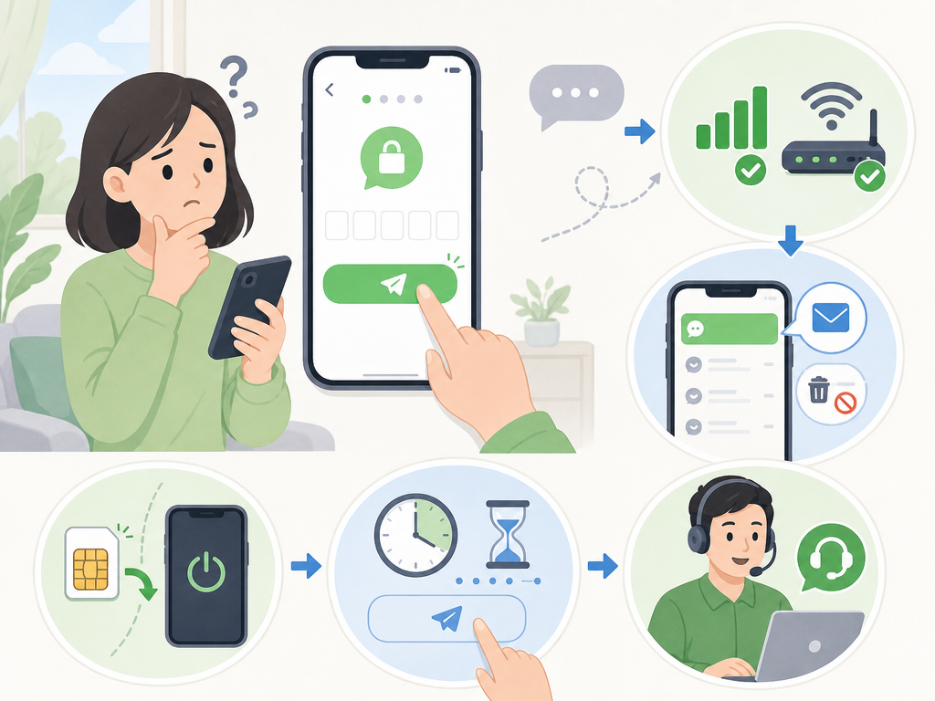 LINE注册不了？收不到验证码？最新解决方法与常见问题排查