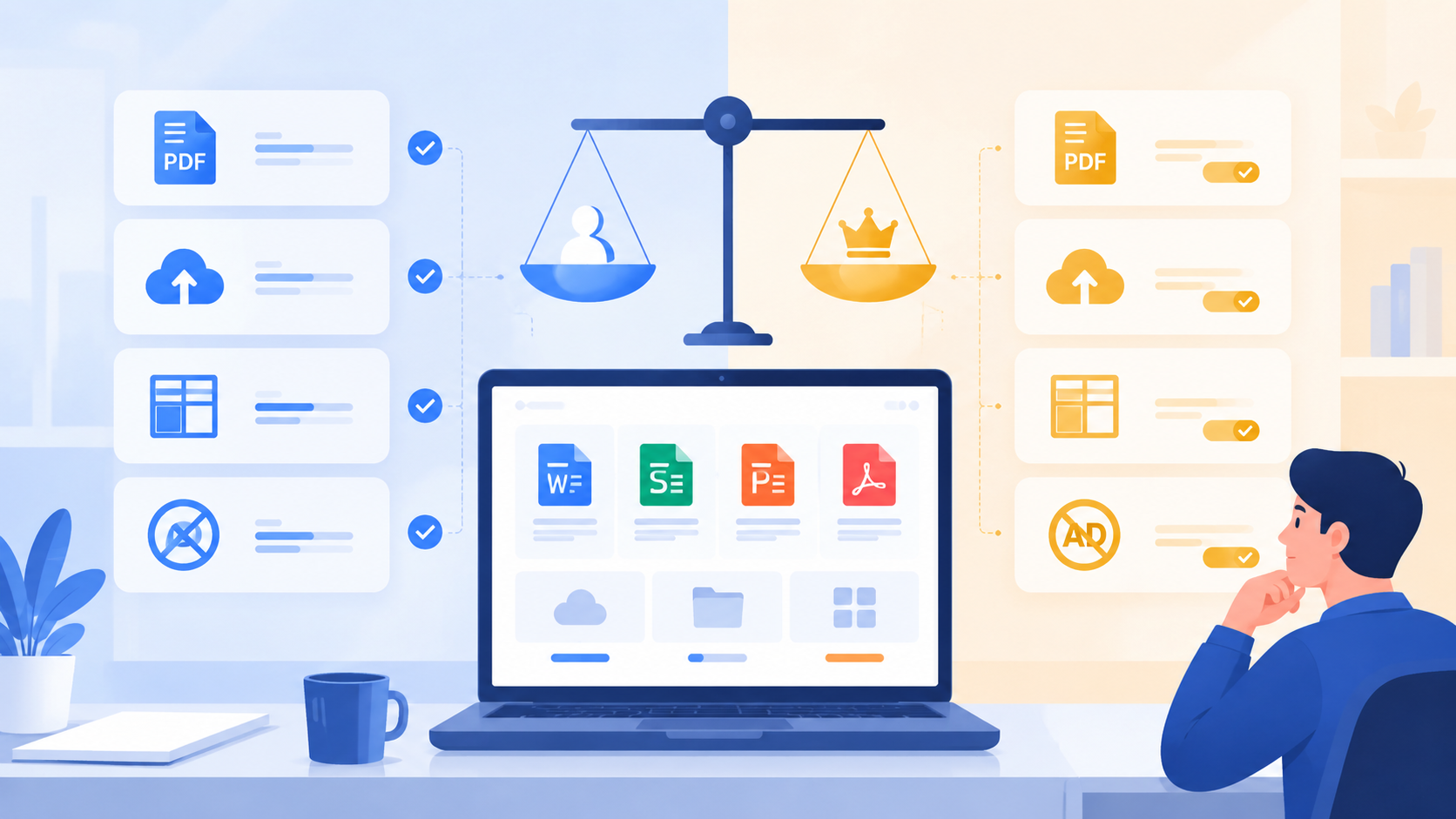 WPS Office 免费版和会员版有什么区别？选购建议与核心功能对比