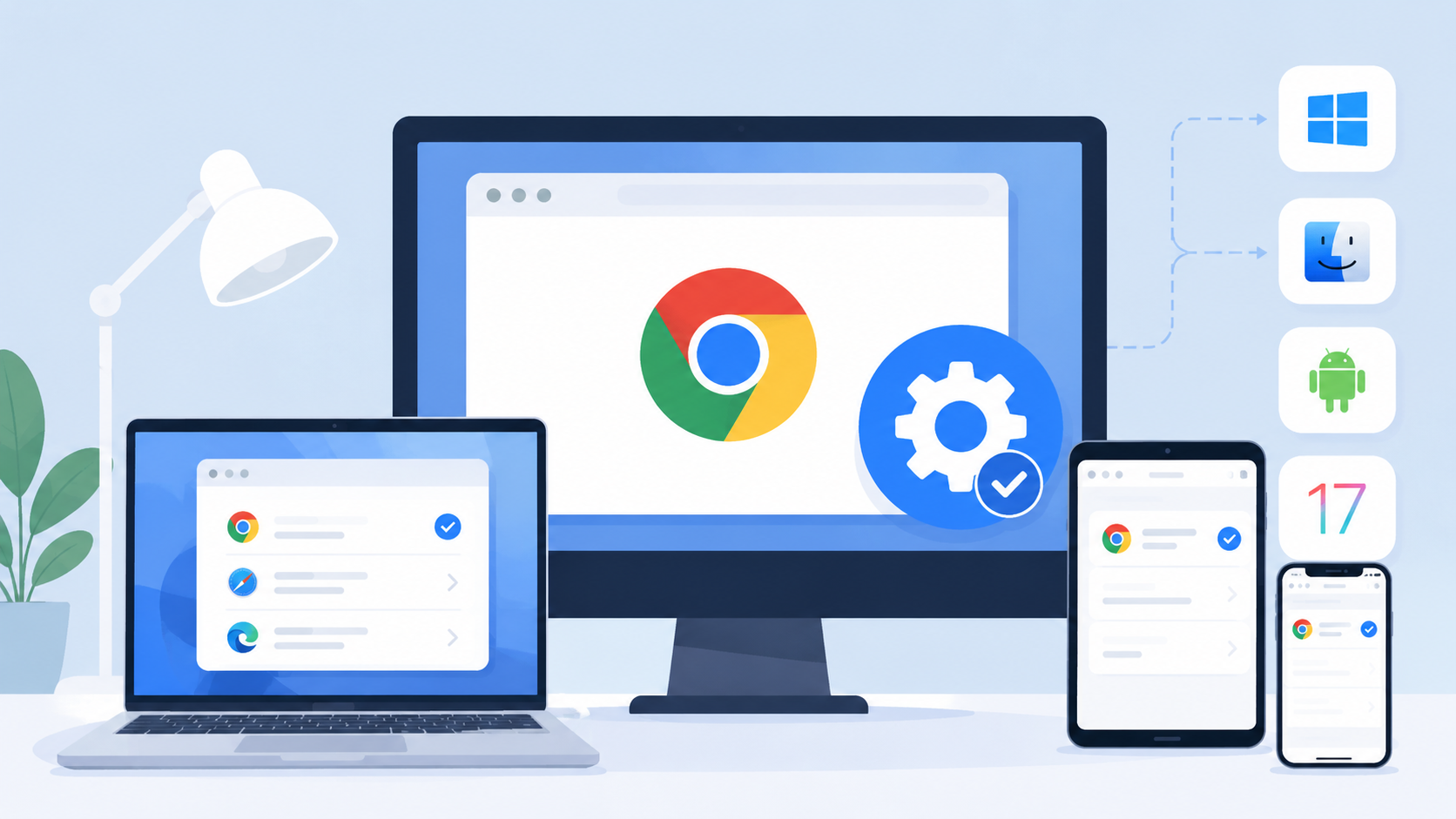 谷歌浏览器如何设置为默认浏览器？Windows、Mac、Android 和 iPhone 操作指南