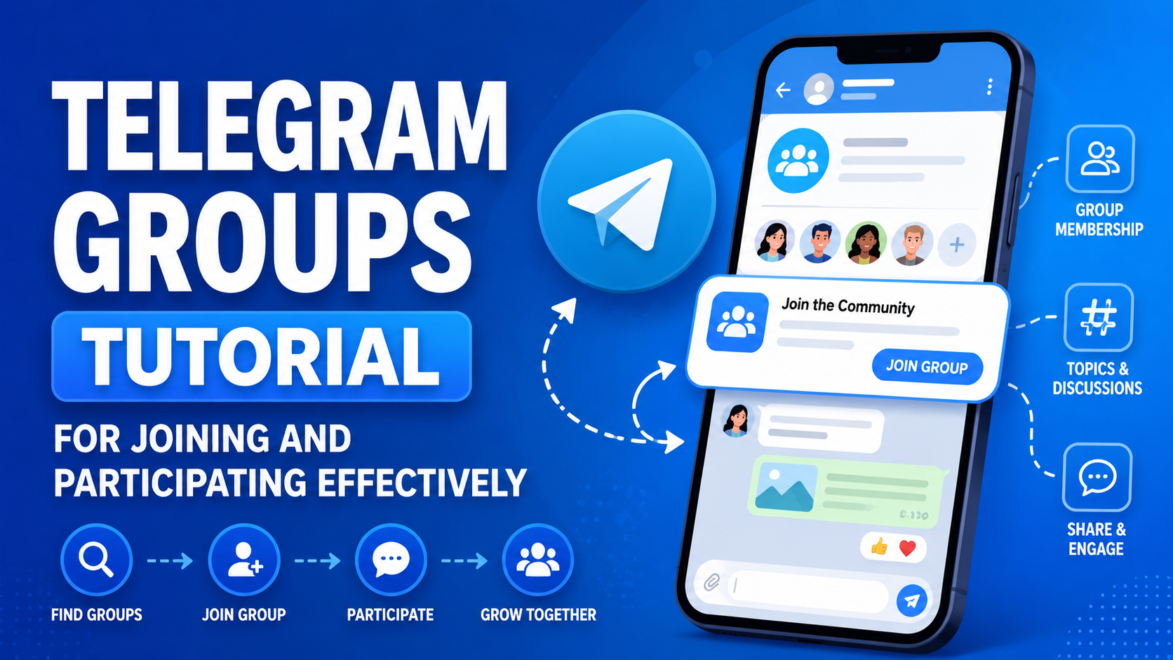 Telegram Groups Tutorial for Joining and Participating Effectively